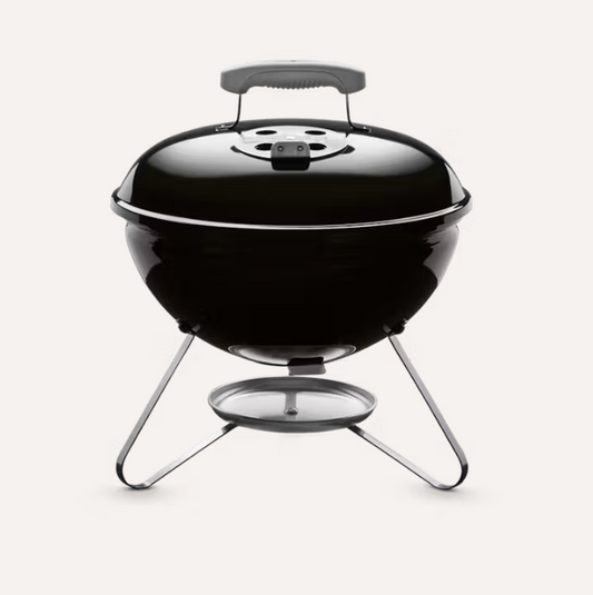 ASADOR DE CARBON SMOKEY SILVER 14"