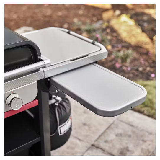 Plancha resistente al óxido Slate™ de 76 cm (30") con mesa lateral extensible