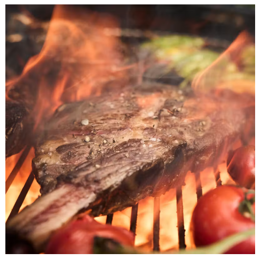 Asador de carbón de edición especial Selección de Futbol de México de 57 cm