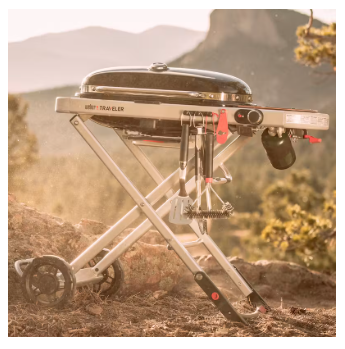 Asador portátil de gas Weber Traveler